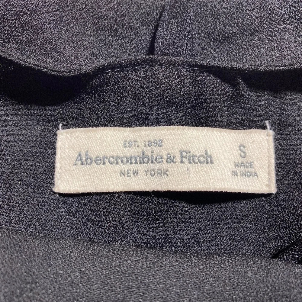 Abercrombie & Fitch Flowy Mini Spaghetti Strap Fancy Back Dress Size Small - Picture 8 of 9